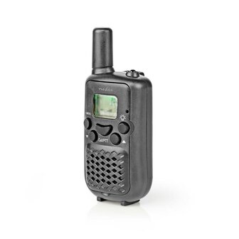 Nedis TK0500 PTT/VOX Walkie-Talkie Funkger&auml;t set, bis zu 5 km, schwarz