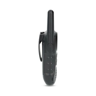 Nedis TK1050 PTT/VOX Walkie-Talkie Funkger&auml;t set wiederaufladbar, bis zu 10 km, schwarz