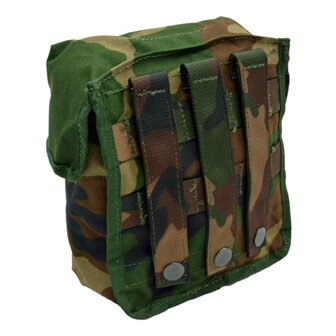 Korps mariniers utility pouch, &quot;MOLLE&quot;, middel, Forest camo