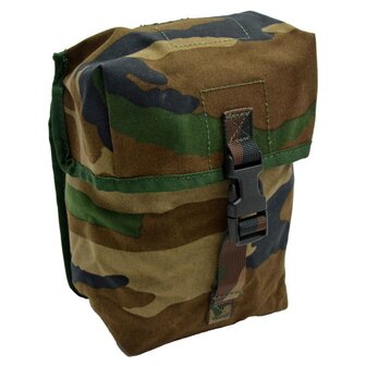 Korps mariniers utility pouch, &quot;MOLLE&quot;, groot, Forest camo