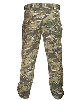 Kombat tactical Patriot softshell gevechtsbroek, Fleece voering, BTP Multicam