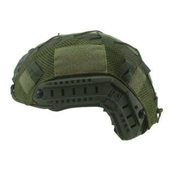 Kombat tactical F.A.S.T. helmet cover, legergroen