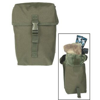 Mil-Tec Molle Utility pouch, large, legergroen