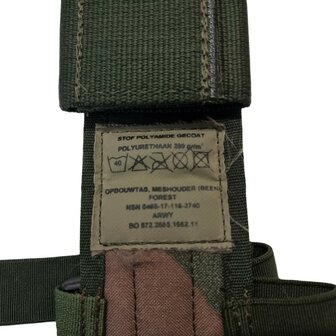 Corps des Marines holster de jambe pour couteau ou ba&iuml;onnette, Molle, Forest camo