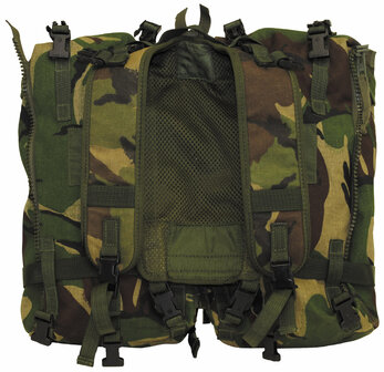 Sac &agrave; dos britannique 80L &quot;PLCE SHORT&quot; avec poches lat&eacute;rales, DPM camo