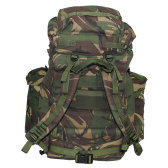 Sac &agrave; dos britannique 80L &quot;PLCE SHORT&quot; avec poches lat&eacute;rales, DPM camo