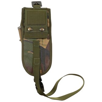 Holster d&#039;&eacute;paule pour pistolet britannique, avec rabat et sangle d&#039;&eacute;paule, DPM camo