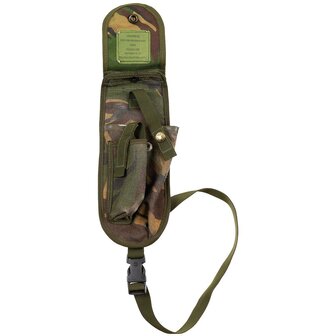 Holster d&#039;&eacute;paule pour pistolet britannique, avec rabat et sangle d&#039;&eacute;paule, DPM camo