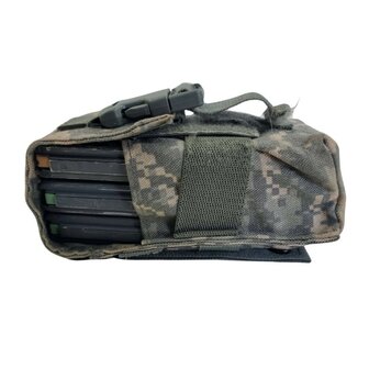 H-Gear M-4 triple magazine pouch Flex, MOLLE II, UCP camo