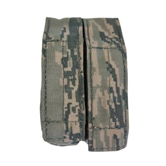 US airforce pochette pour chargeur d&#039;armes l&eacute;g&egrave;res quad Molle II, ABU camo