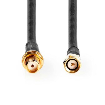 CBA SMA-M/SMA-F-Kabel, doppelt geschirmt, 5,00 m, 50 Ohm