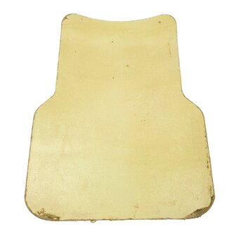 Italiaanse Kevlar body armour plaat, front