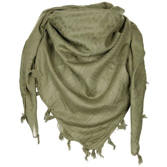 MFH PLO sjaal &quot;Shemagh&quot; , Supersoft, olijfgroen