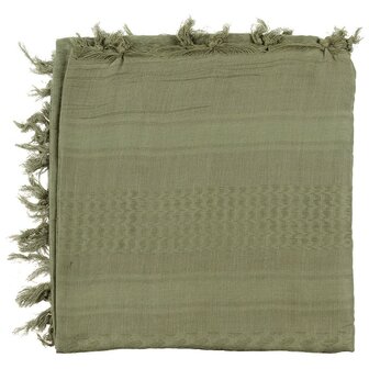 MFH PLO sjaal &quot;Shemagh&quot; , Supersoft, olijfgroen