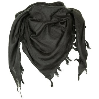 MFH PLO sjaal &quot;Shemagh&quot; , Supersoft, zwart