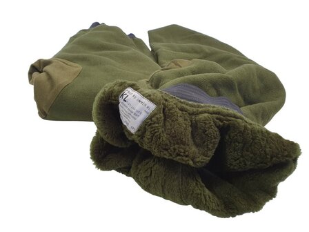 KL Thermische broek &quot;Cold Weather&quot;, voering bont, legergroen
