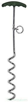 MFH Spiral-Hering, Metall, mit Plastikgriff, 45 cm
