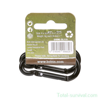 BCB 6mm carabiner (2 pcs) CL115