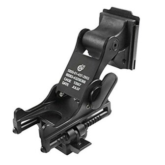 MD tactical NVG mount voor MICH/FAST helm, zwart