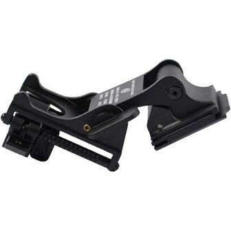 MD tactical NVG mount voor MICH/FAST helm, zwart