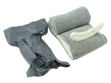 6&quot; Israeli trauma bandage / drukverband met tourniquet