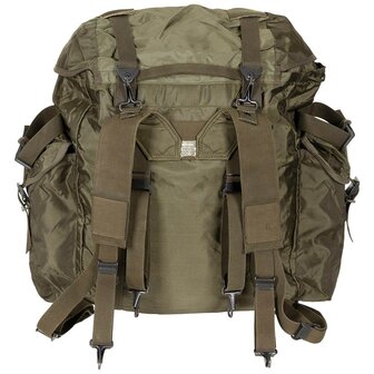 &Ouml;sterreichischer Bundesheer Bergrucksack gro&szlig; 60L, oliv gr&uuml;n