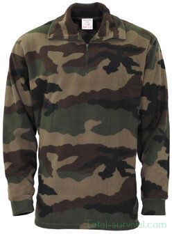 Franse leger Fleece Polar-Shirt F1, CCE met ritssluiting