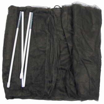 MFH tent-shaped mosquito net with rod and carrying bag, OD green