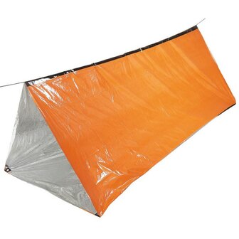 Fox Outdoor Notfallzelt, verst&auml;rkt, mit Survival Paket