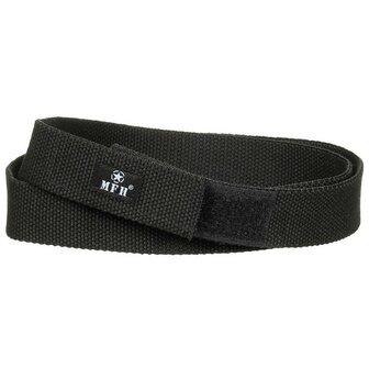 MFH velcro liner Belt 3,2 cm, zwart