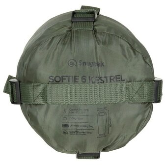 Snugpak Softie 6 Kestrel Mumienschlafsack, oliv gr&uuml;n