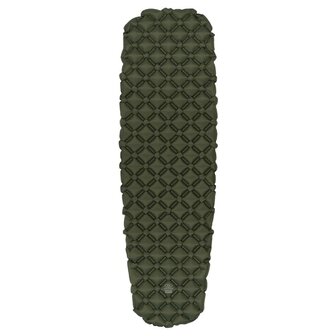 Highlander NAP-PAK inflatable sleeping mat, OD green