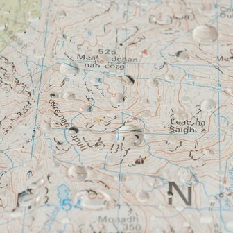 Highlander roamer folding map folder transparent, waterproof