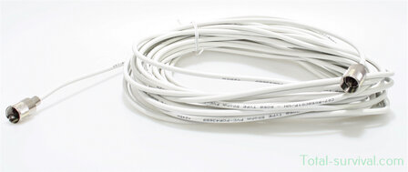 Shakespeare PL259 male RG58 cable, 15 M, 50 Ohm