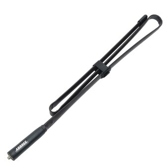 Abbree tri-band tactical antenna, SMA-F, 144/222/435 MHz, 108CM