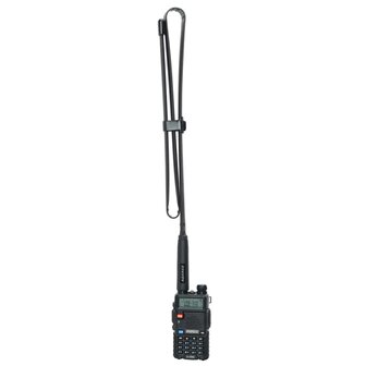 Abbree tri-band tactical antenna, SMA-F, 144/222/435 MHz, 108CM