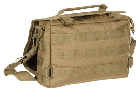 MFH tactical shoulder bag 5l, Molle, coyote tan