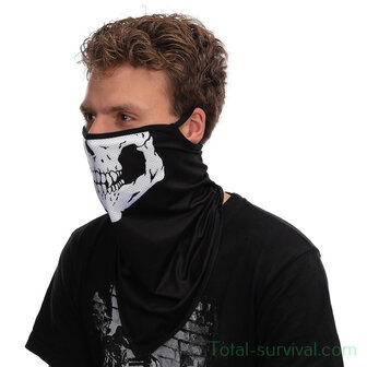 101 Inc Gezichtsmasker met oorlus skull style 9