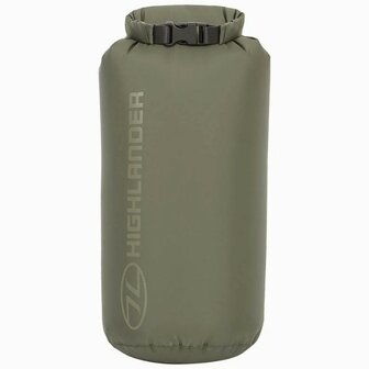 Highlander Drybag r&eacute;sistant &agrave; l&#039;eau Lightweight V2, 8L, vert ranger