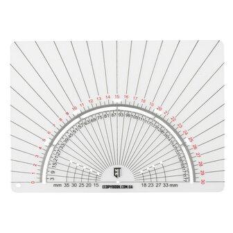 Ecopybook tactische gradenboog PR-R