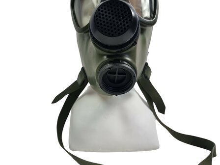 M74 Vollmaske / Gasmaske mit MP5 Tasche, oliv gr&uuml;n