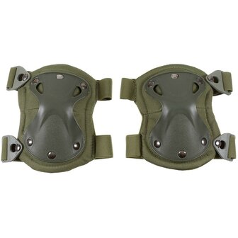 MFH kniebeschermers &quot;defence&quot;, legergroen