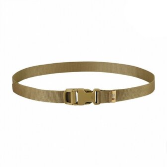 M-Tac packing / compression strap 25mm x 80cm with click closure GENII, Coyote tan