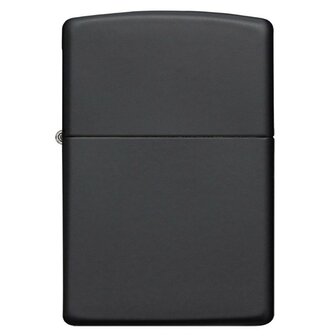 Briquet Zippo classique, noir mat, non rempli