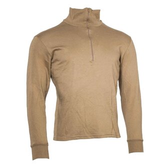 Bundeswehr Combat Shirt longsleeve, Tropical, Dark coyote