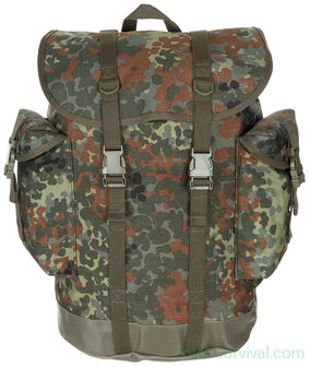 Bundeswehr bergrugzak 30l, origineel, flecktarn