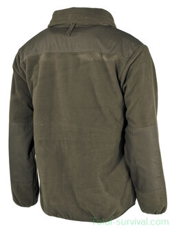 MFH Fleece-Jacke, &quot;Alpin&quot;, oliv gr&uuml;n