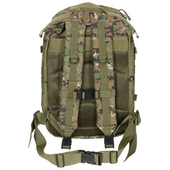 MFH US combat rugzak 40L, Assault II, Marpat Digital woodland