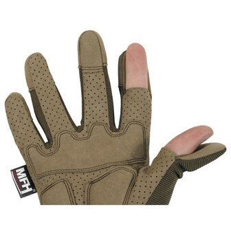 MFH gants tactiques Impact, Coyote tan