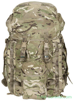 British rucksack and frame &quot;INF Short Convoluted back&quot;, MTP IRR